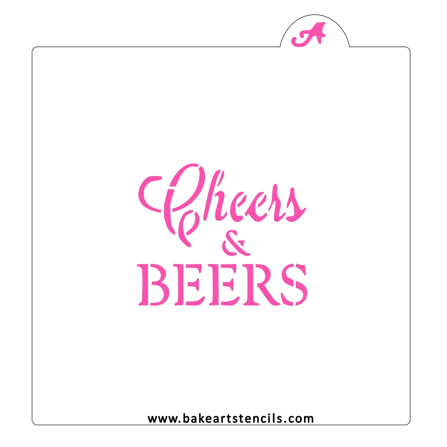 Cheers & Beers Stencil
