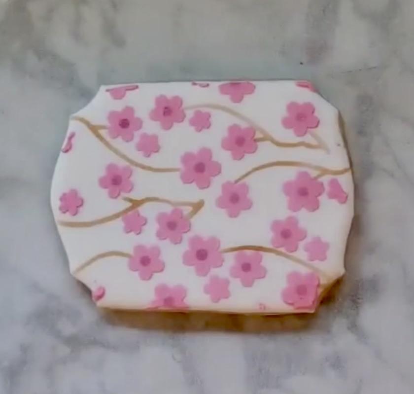 Cherry Blossoms Pattern Stencil Set