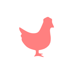 Chicken Cookie Stencil
