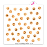 Chocolate Chip Cookies Stencil Set