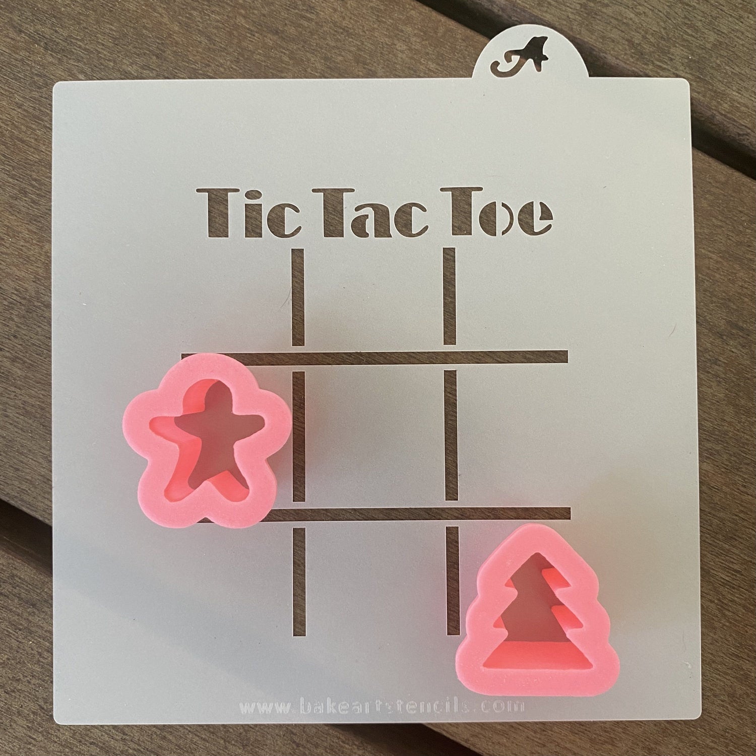 Christmas Tic Tac Toe Set