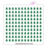 Christmas Tree Sprinkles Stencil