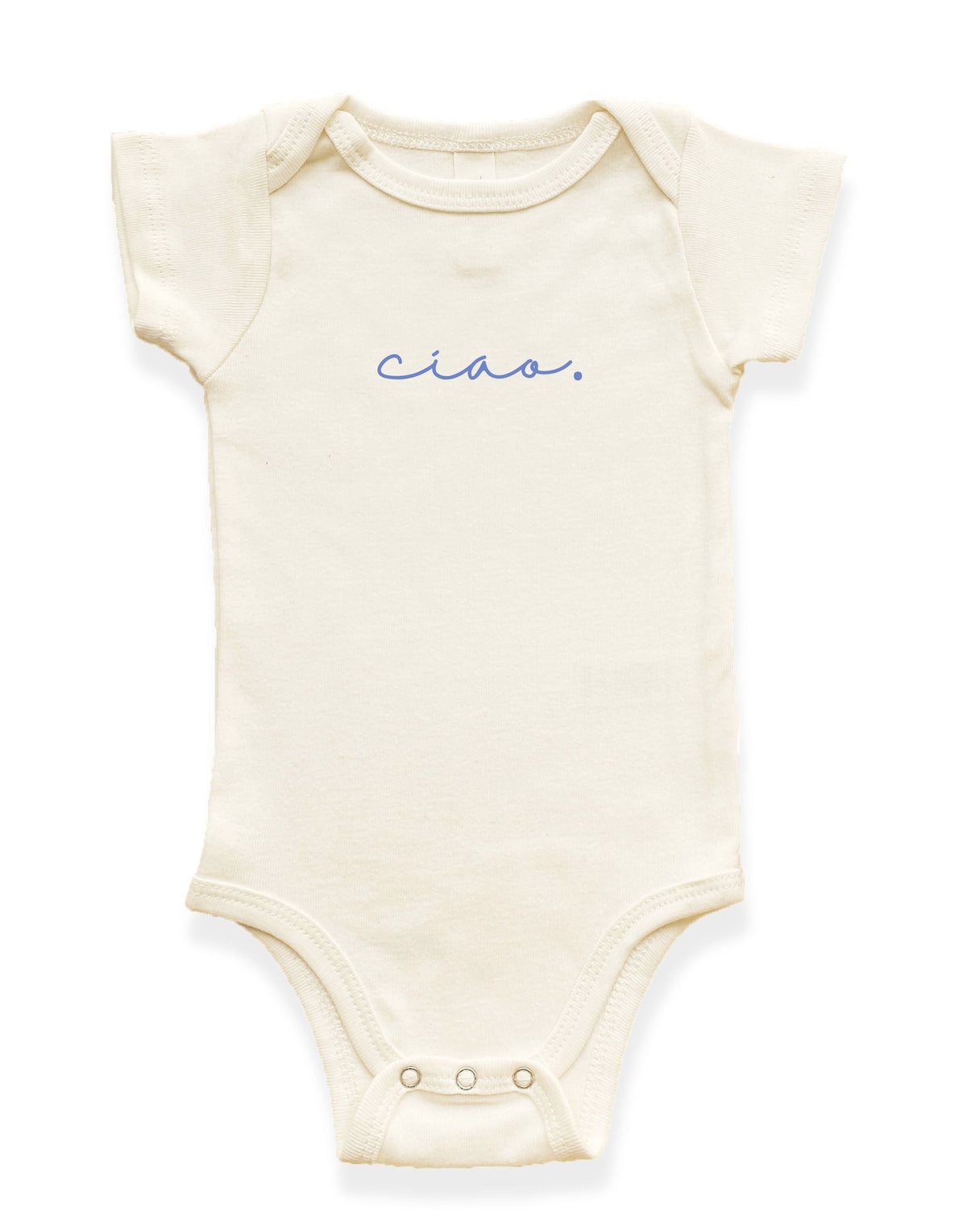 Ciao Organic Cotton Baby Bodysuit by Tenth & Pine