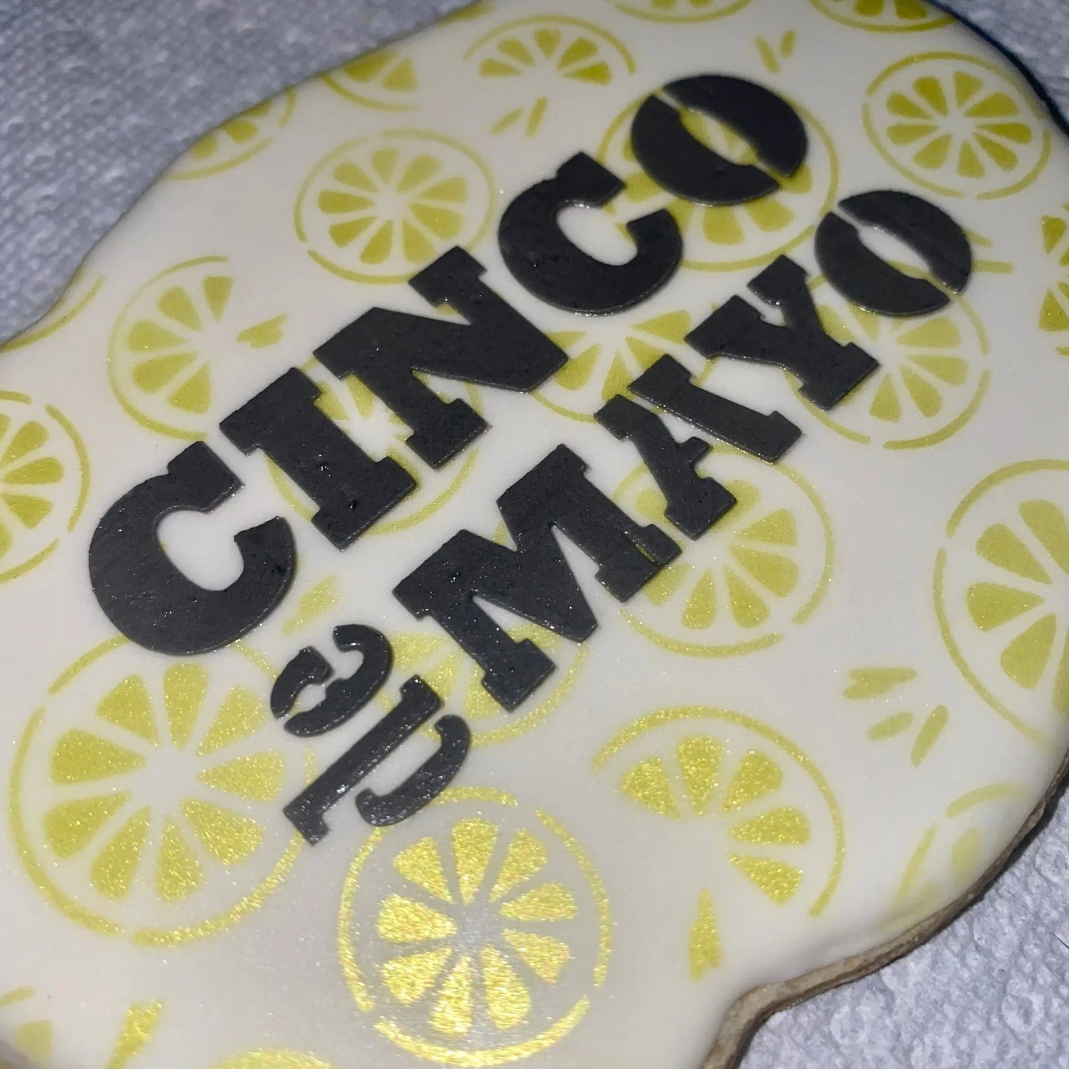 Cinco de Mayo Cookie Stencil