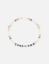 Come Lord Letter Bracelet