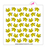 Cool Cats Pattern Stencil Set