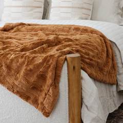 Patterned Faux Fur XL Throw Blankets by Saranoni, product image 49