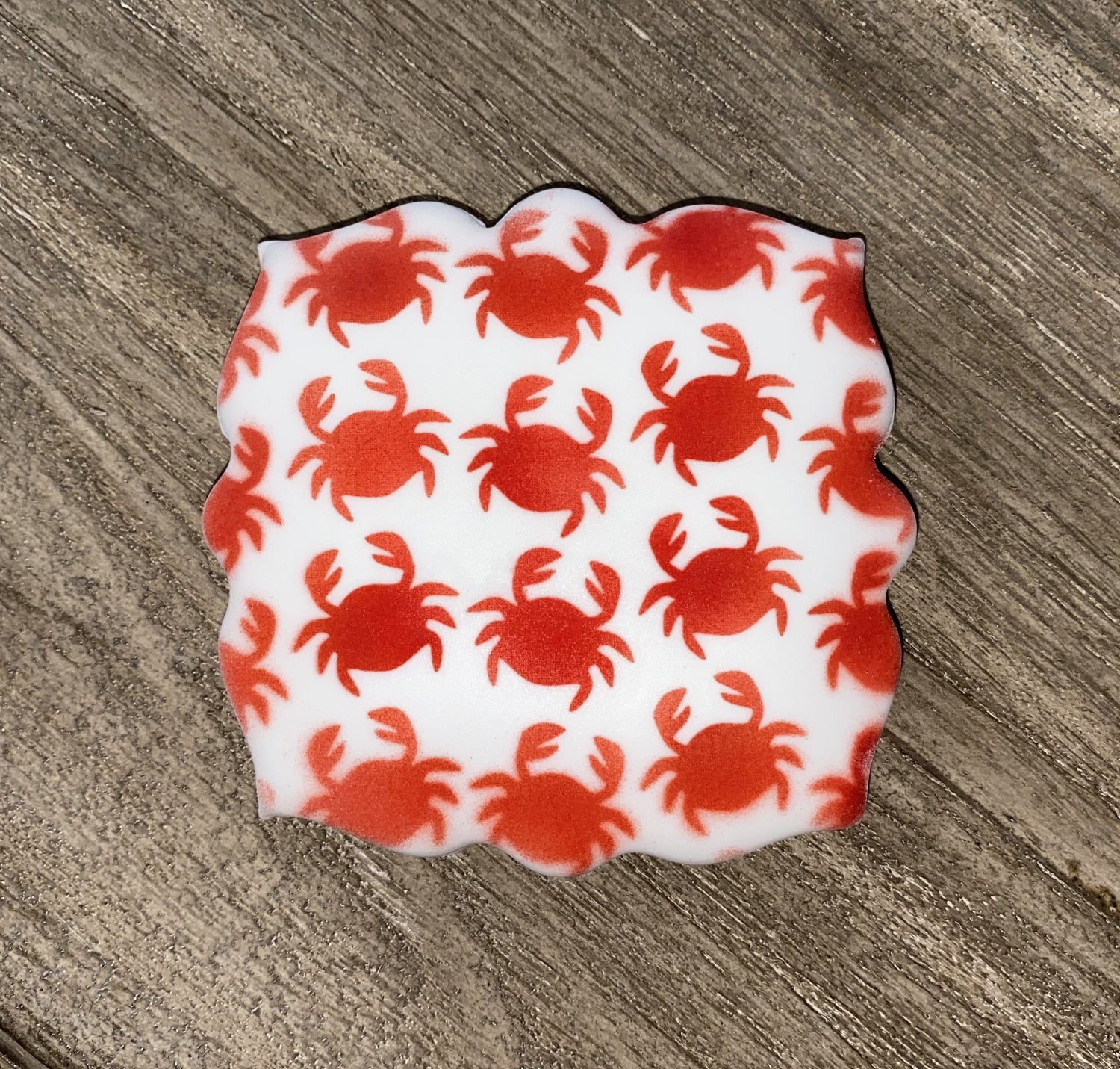 Crabby Crab Pattern Stencil