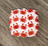 Crabby Crab Pattern Stencil