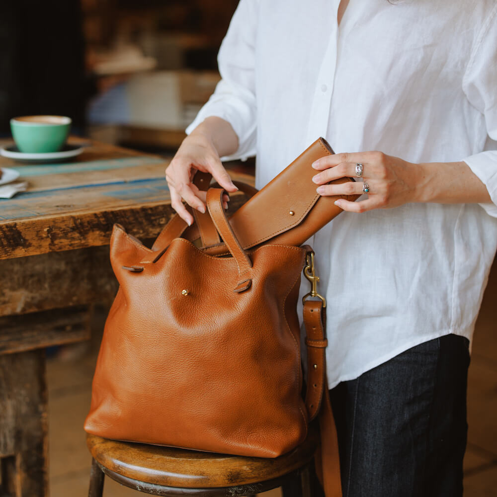 Craft & Forge Leather Tote