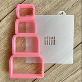 Create a Cake Cookie Cutters Set