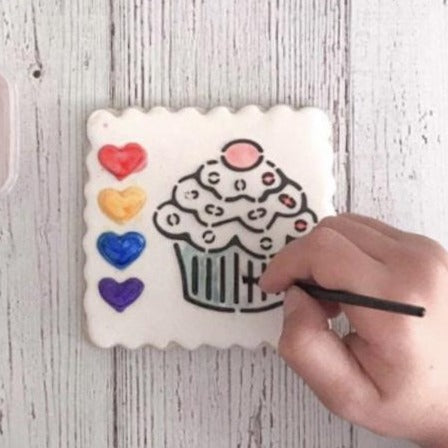 Cupcake PYO Cookie Stencil