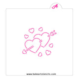 Cupid's Arrow PYO Stencil