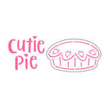 Cutie Pie Cutter/Stencil Set