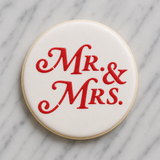 Mr and Mrs Cookie Stencil