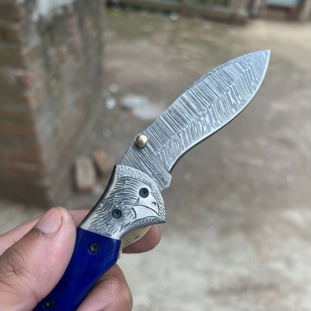 Walnut Hawkbill Folder 8