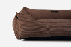Chester & Lee | Fancy Corduroy Sleeper Dog Bed Brown by Chester & Lee, product image 5