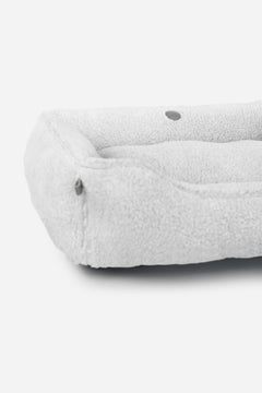 Chester & Lee | Furry Sleeper Dog Bed Gray by Chester & Lee, product image 6