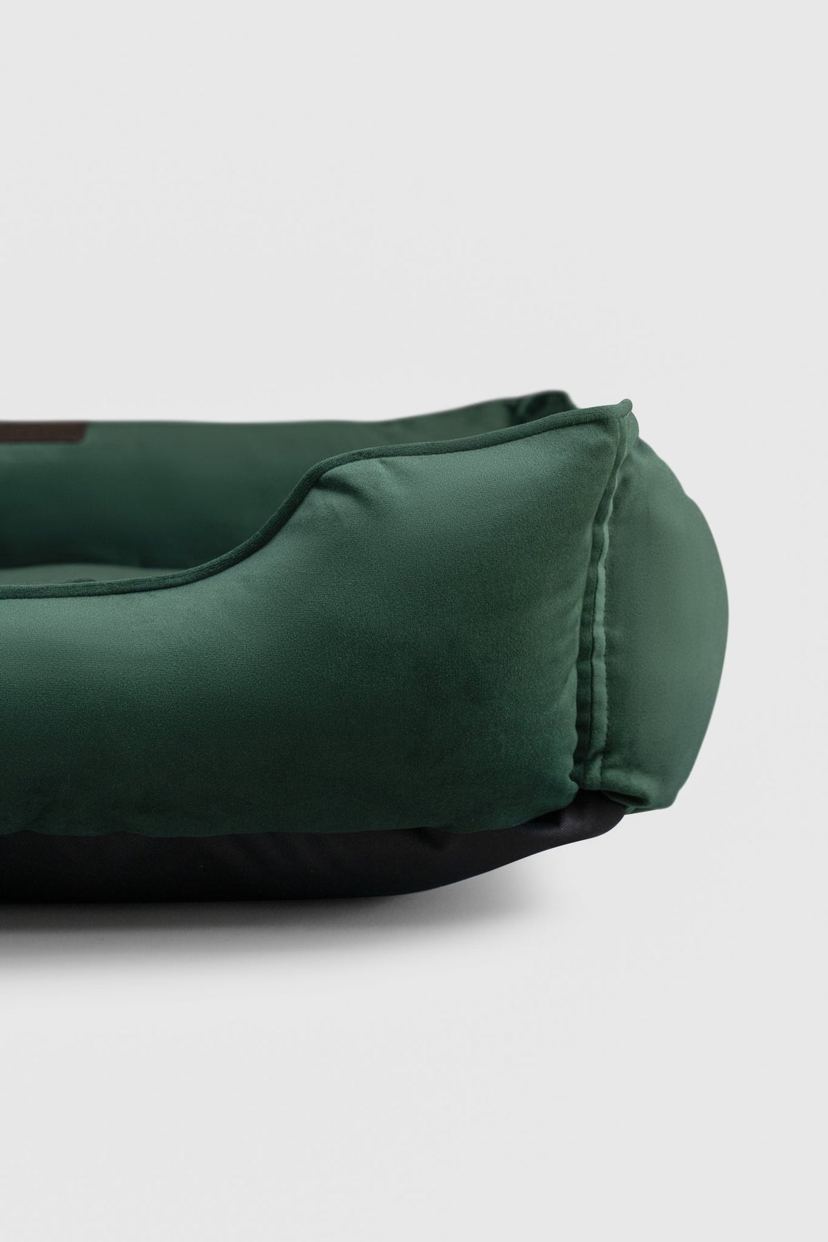 Chester & Lee | Classic Velvet Sleeper Dog Bed Green by Chester & Lee, product image 7