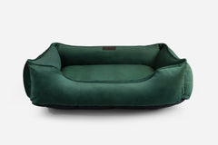 Chester & Lee | Classic Velvet Sleeper Dog Bed Green by Chester & Lee, product image 9
