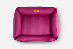 Chester & Lee | Cotton Sleeper Dog Bed Berry Pink by Chester & Lee, product image 8