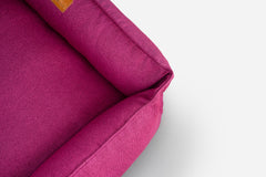 Chester & Lee | Cotton Sleeper Dog Bed Berry Pink by Chester & Lee, product image 5