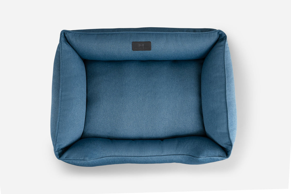 Chester & Lee | Cotton Sleeper Dog Bed Denim by Chester & Lee, product image 6