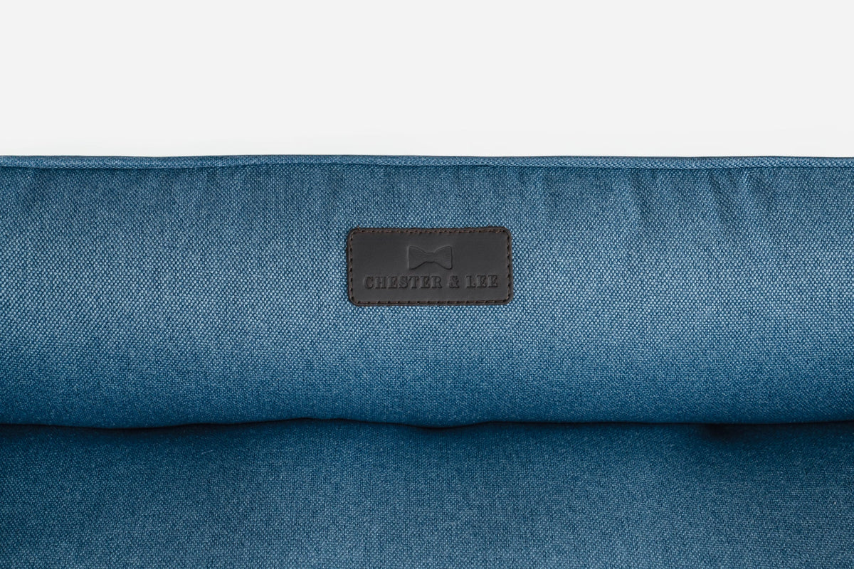 Chester & Lee | Cotton Sleeper Dog Bed Denim by Chester & Lee, product image 5