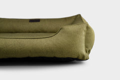 Chester & Lee | Cotton Sleeper Dog Bed Olive by Chester & Lee, product image 6