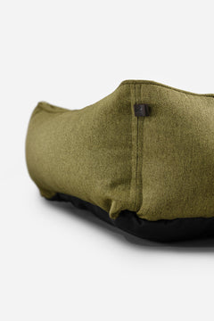 Chester & Lee | Cotton Sleeper Dog Bed Olive by Chester & Lee, product image 3
