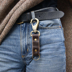 Leather Key Clip - USA Made by The Local Branch, product image 3