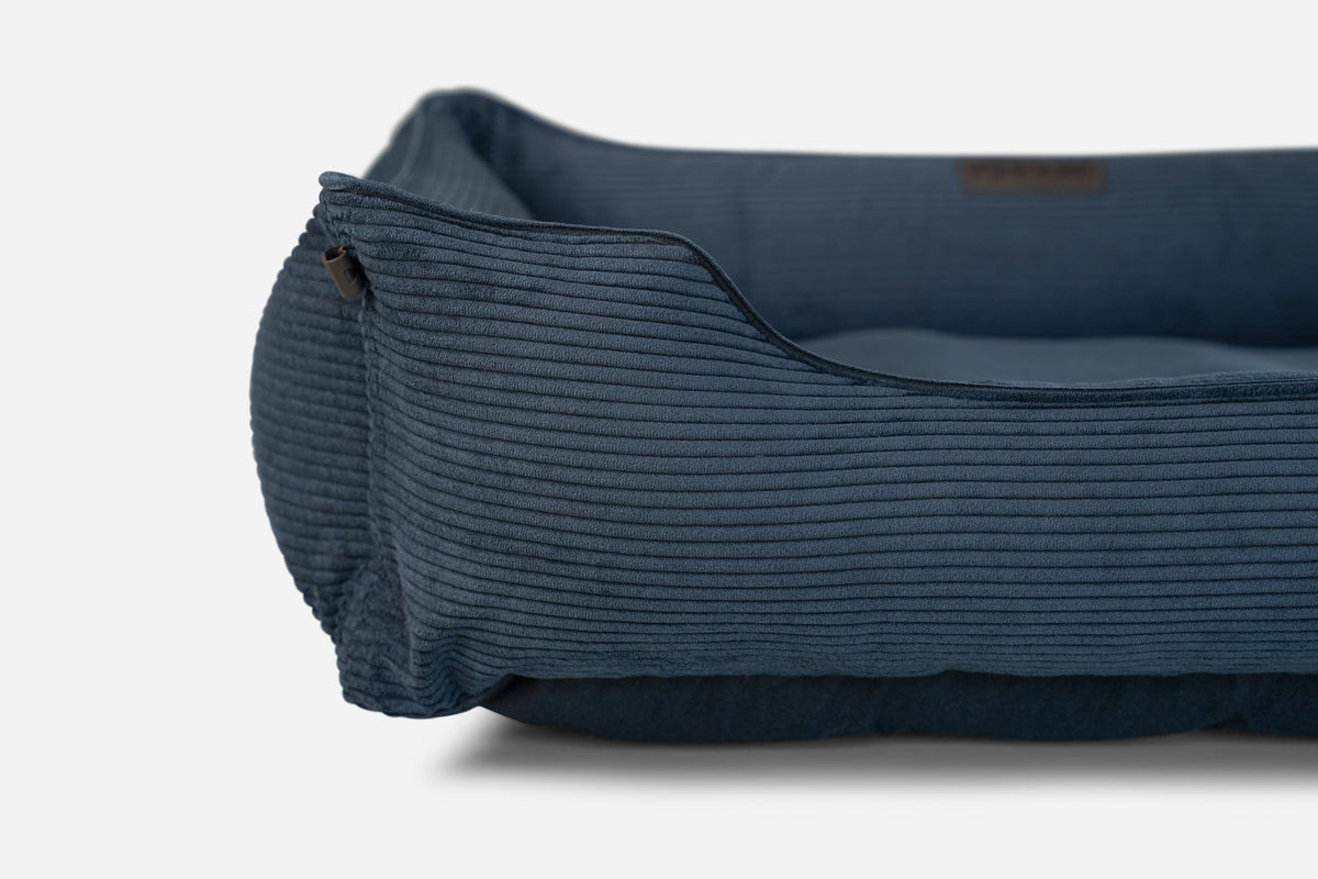 Chester & Lee | Fancy Corduroy Sleeper Dog Bed Graphite by Chester & Lee, product image 7