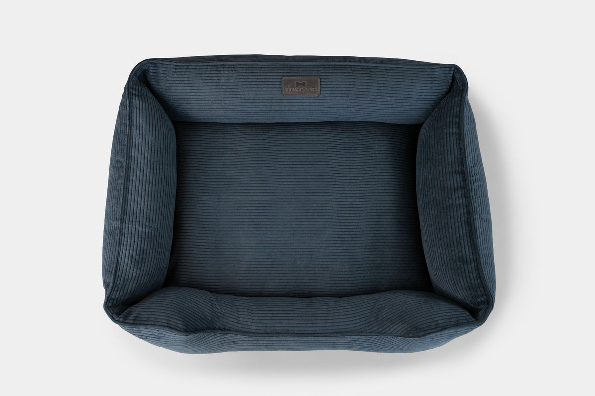 Chester & Lee | Fancy Corduroy Sleeper Dog Bed Graphite by Chester & Lee, product image 5
