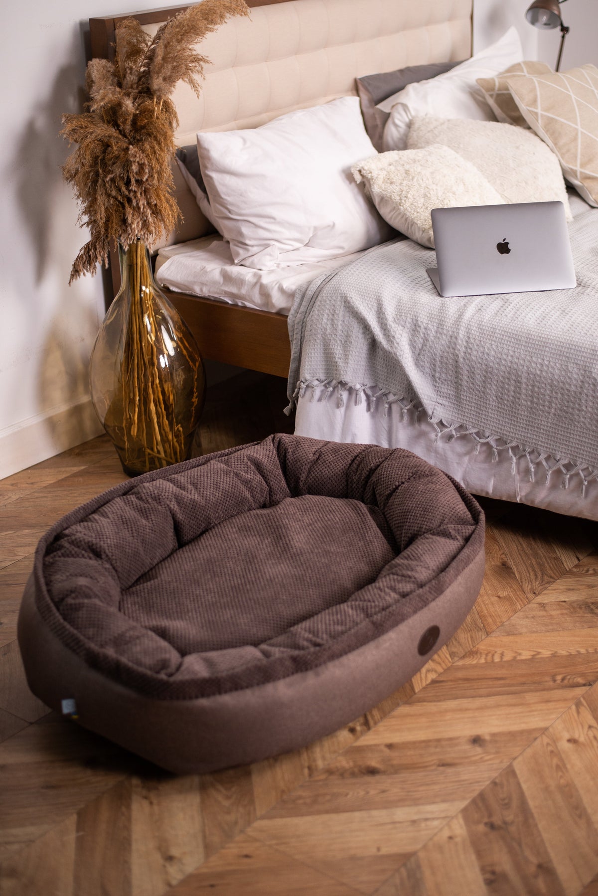 Chester & Lee | Cuddly Bagel Dog Bed by Chester & Lee, product image 7