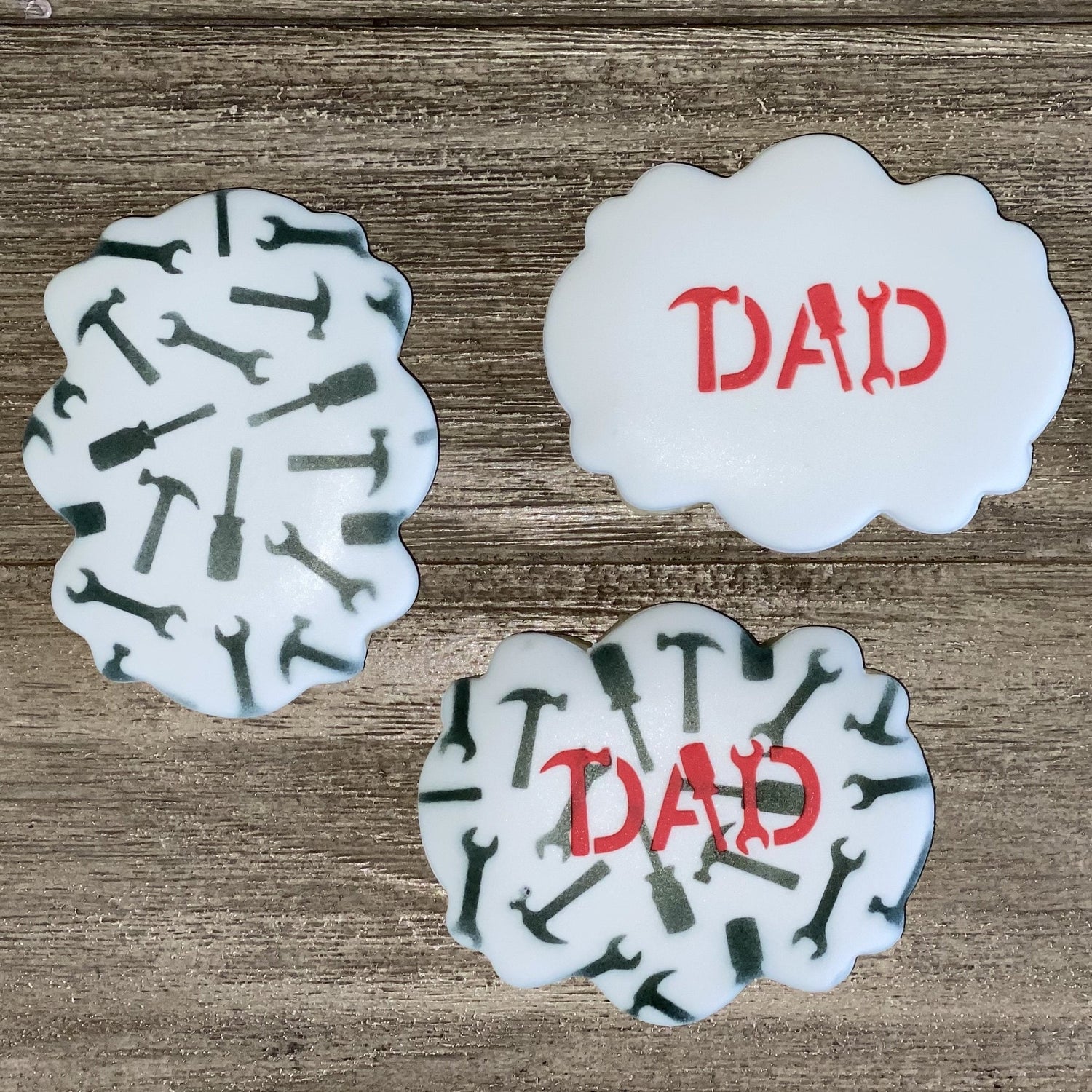 Dad Tools Cookie Stencil