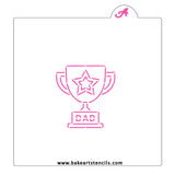 Dad Trophy PYO Stencil