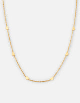 Dainty Heart Link Necklace