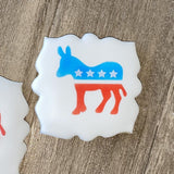 Democratic Donkey Stencil