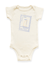 Dolce Estate Stamp Organic Cotton Baby Bodysuit by Tenth & Pine