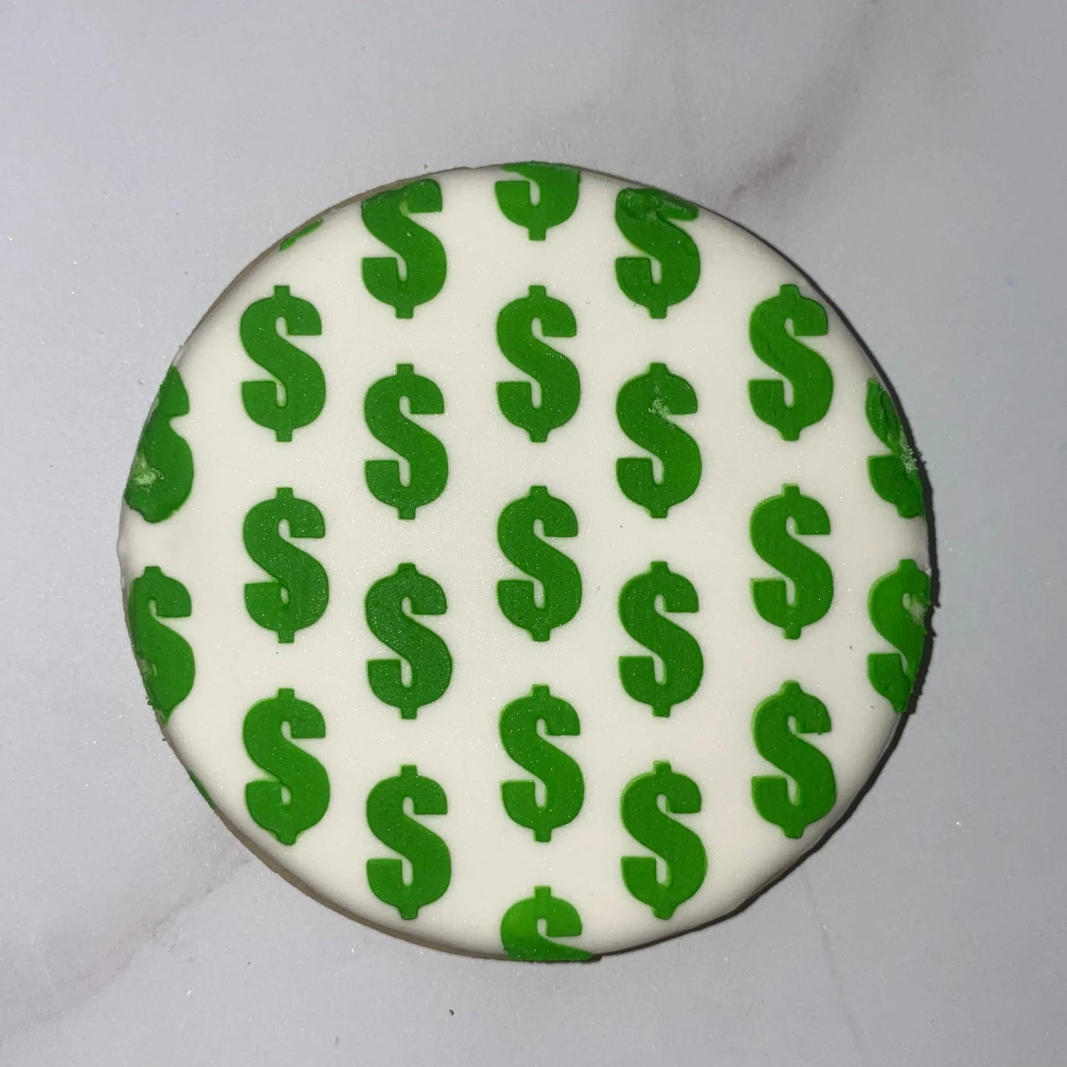 Dollar Signs Pattern Stencil