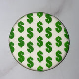 Dollar Signs Pattern Stencil