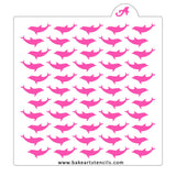 Dolphins Pattern Cookie Stencil