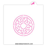 Donut PYO Cookie Stencil