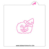 Dress Up Pumpkin PYO Cookie Stencil