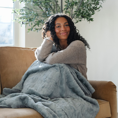 Patterned Faux Fur Throw Blankets by Saranoni, product image 45