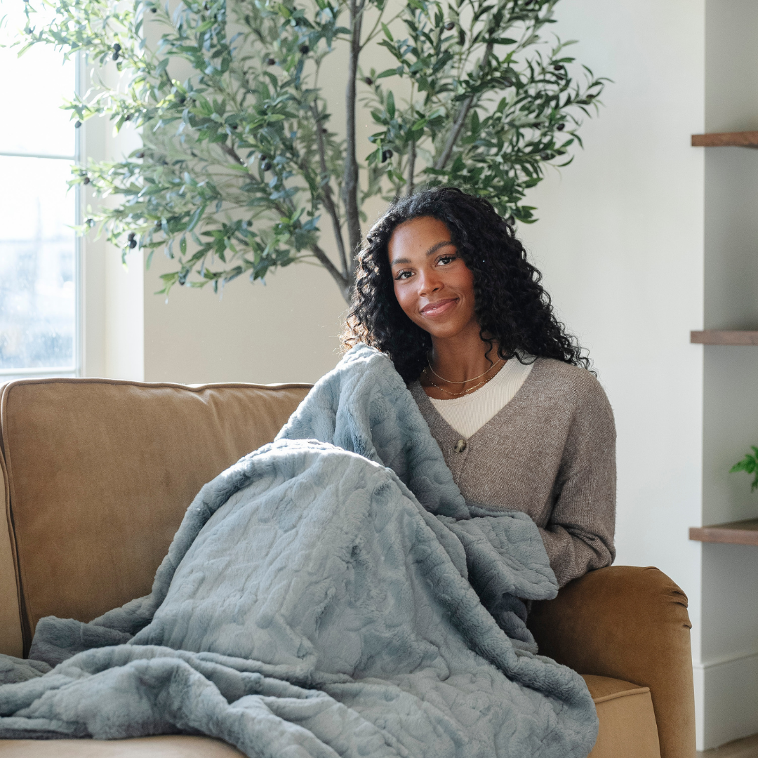 Patterned Faux Fur Throw Blankets by Saranoni, product image 43