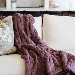 Patterned Faux Fur XL Throw Blankets by Saranoni, product image 45