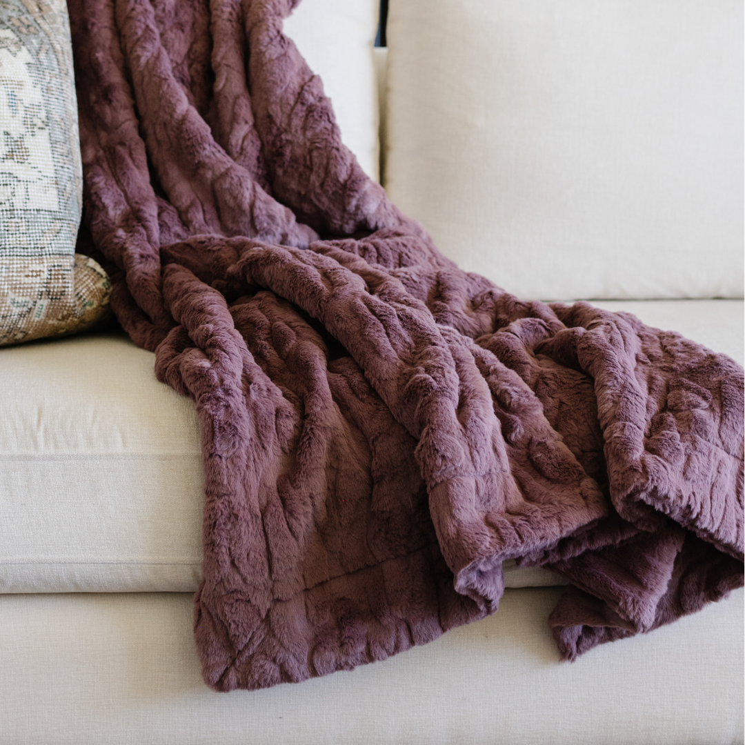 Patterned Faux Fur Throw Blankets by Saranoni, product image 33
