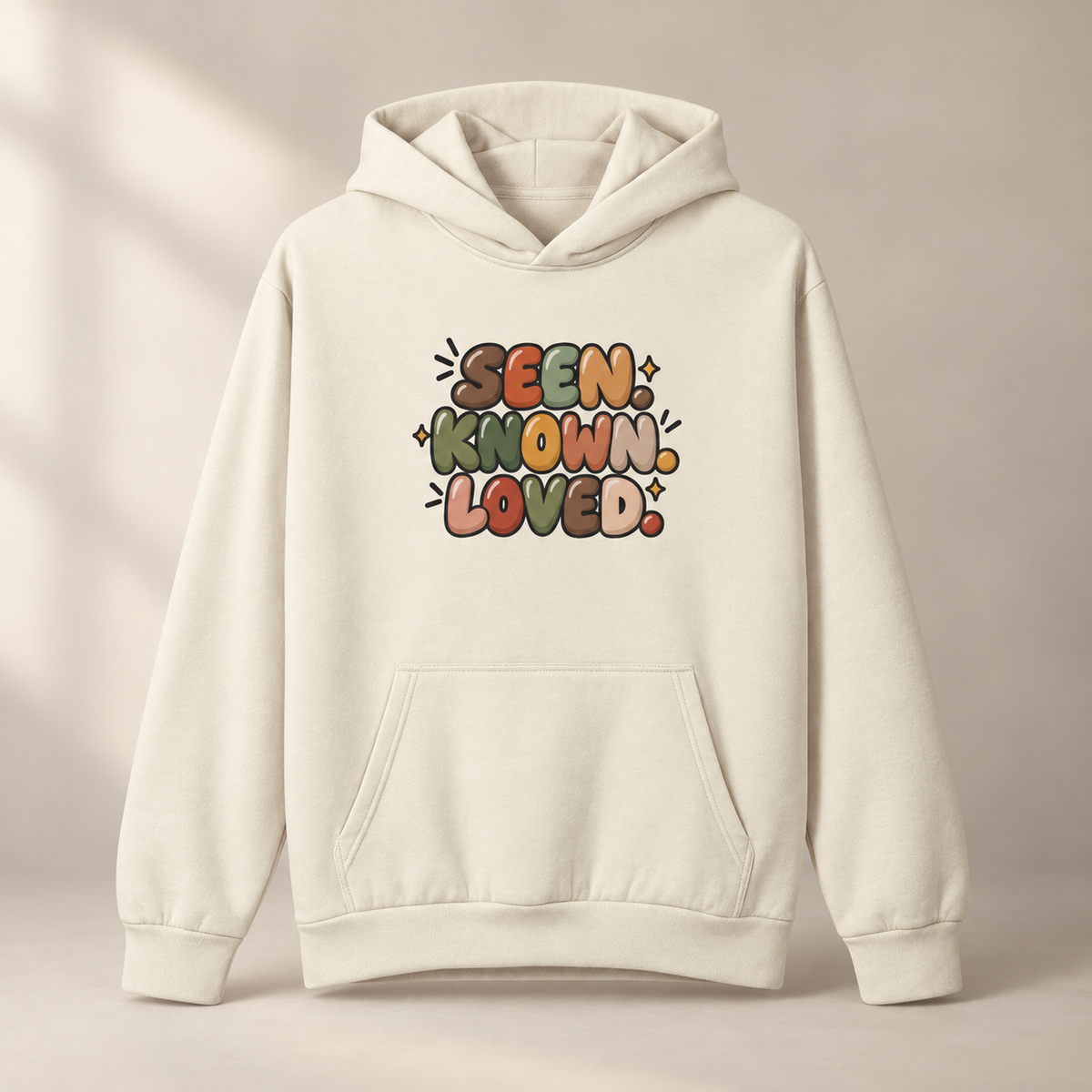 SEEN. KNOWN. LOVED. Heavyweight Oversized Hoodie