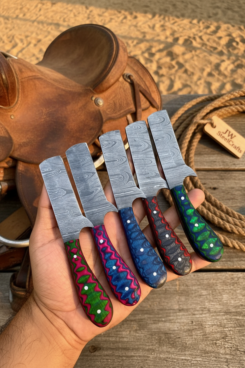 Glitterstone Ranch Bull Knife Set 8.5